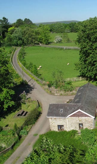 Bwthyn y Saer countryside cottage