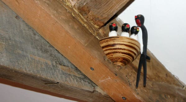 swallow-beam