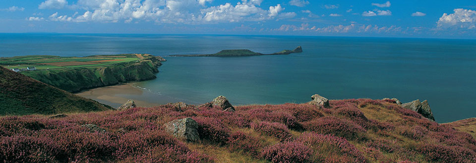 Worms Head on the Gower Peninsula