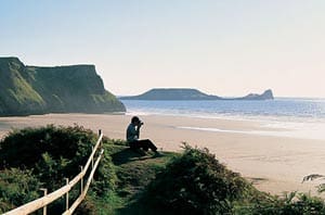 Worms Head on the Gower Peninsula